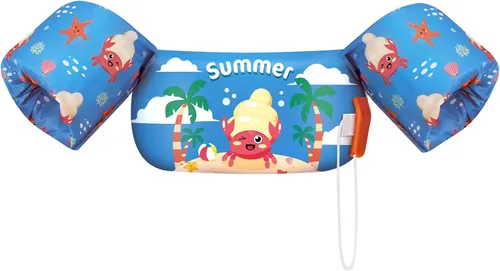 Miniatura 17 de HeySplash Chaleco de Natación para Niños, Flotadores de Piscina para Niños Pequeños, Chaleco de Natación para Niños con Correa Ajustable, Chaqueta