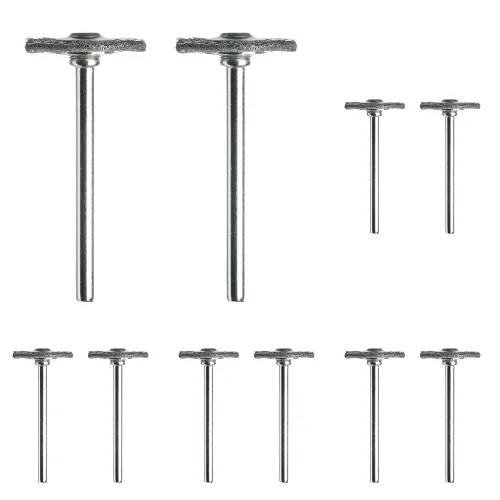 Miniatura 11 de Dremel 405-02 cepillos de cerdas de nailon (paquete de 2), diámetro de 1/8