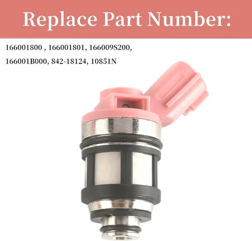 Miniatura 4 de 166001800 Inyectores de combustible Compatibles con Nissan Frontier Pathfinder Xterra/para Infiniti QX4 / para Mercury Villager 3.0L 3.3L 1996 1997