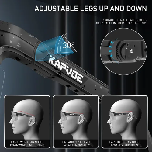 Miniatura 4 de KAPVOE Gafas de ciclismo fotocromáticas Gafas de sol deportivas de bicicleta de montaña Gases transparentes MTB Gafas hombres mujeres Bicicletas