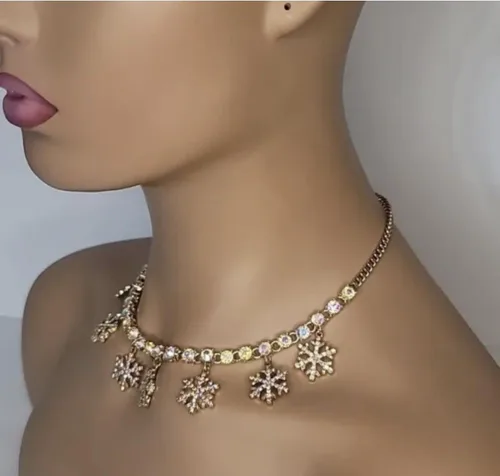 Miniatura 3 de Betsey Johnson Collar con colgante corto de ciervo
