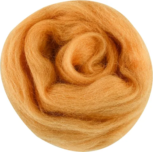 Miniatura 174 de 24 tipos de lana rosa, 4.23 oz (120 g), adecuado para fieltro húmedo y fieltro de aguja de telas hiladas de lana. Un paquete de prueba está Tonos