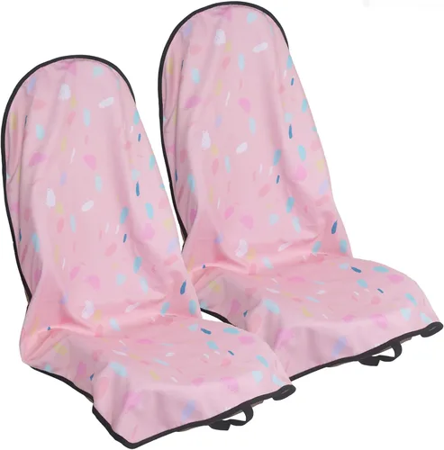 Miniatura 39 de Funda protectora de asiento de automóvil, para asientos delanteros, para entrenamiento de gimnasio, correr, nadar, playa y senderismo, impermeable