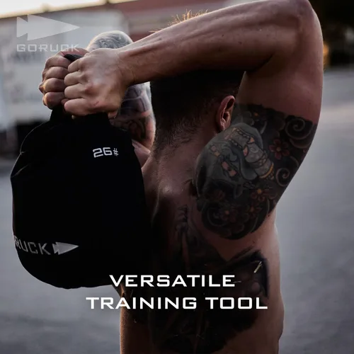 Miniatura 7 de GORUCK Pesas rusas de arena para fitness y entrenamiento corporal para hombres y mujeres, para levantamiento de pesas, mancuernas y yoga