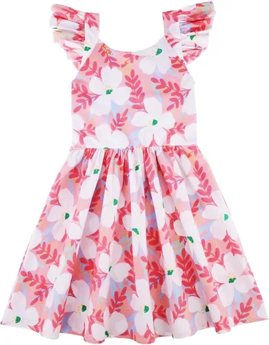 Miniatura 164 de Vestido de verano para niña, de algodón, con diseño floral