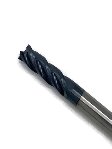 Miniatura 3 de 10pcs 3/16 "Tialn recubierto de carburo sólido molinos de extremo 4 Flt General Machining #GM1006