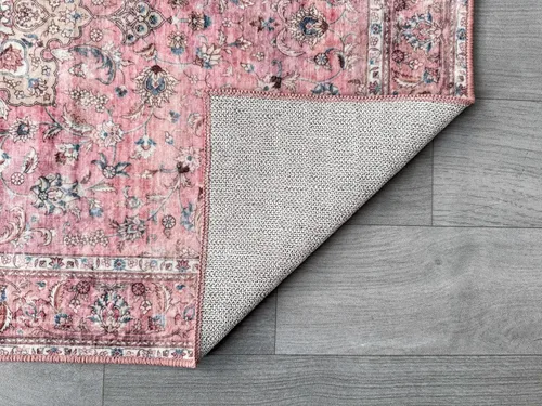 Miniatura 349 de GLN Rugs Traditional Collection - Alfombra de felpilla lavable a máquina, tradicional lavable, antideslizante, alfombra de felpilla de pelo corto