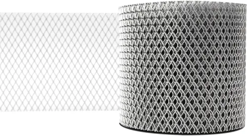 Miniatura 3 de Carligo Protector de canaleta grueso, protectores de hojas para canalones, rollo de protección de canaletas de filtro de hojas de aluminio de 5