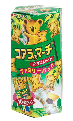 Lotte Koala Cookie Chocolate Family, cajas de 6.89 onzas (paquete de 2)