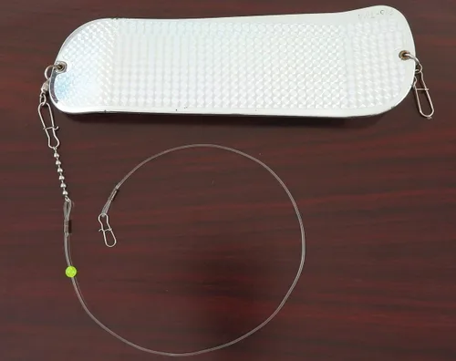 Miniatura 3 de Parachoques de pesca de arrastre para señuelos intermitentes y esquivadores, paquete de 3 (18 pulgadas)