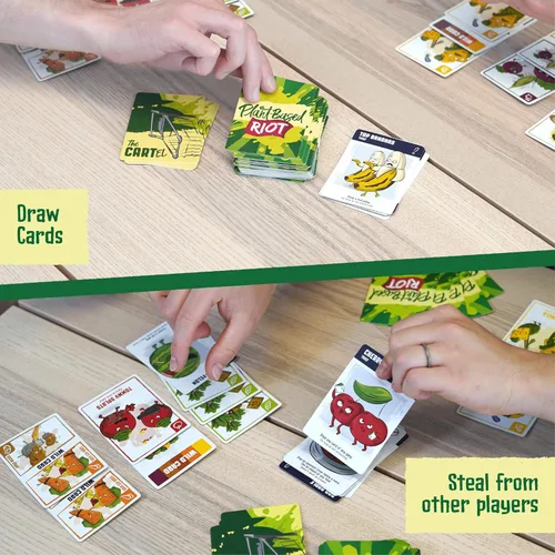 Miniatura 3 de Bubblegum Stuff - Riot basado en plantas Juego de cartas salvajemente estratégico para coleccionar conjuntos Divertido juego familiar 98