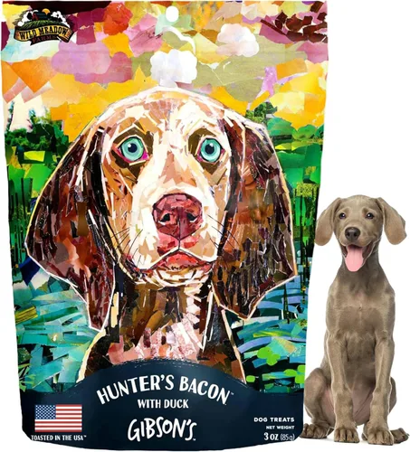 Miniatura 10 de Gibson's Bayou Bacon Golosinas suaves para perros, hechas con carne real, aromáticas y sin granos para entrenar y recompensar a perros de todas