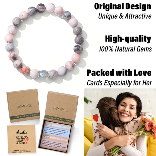 Miniatura 3 de Aunt Gifts from Niece Auntie Gifts Aunt Gifts from Nephew Best Aunt Ever Gifts Bracelet Birthday Mothers Day Gift Just Because Gifts for Her