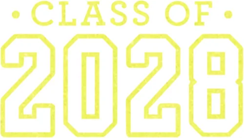 Miniatura 18 de Class of 2028 Iron On Decal, Senior Class Shirt Patch, Heat Transfer, HTV Graphic Tshirt Sticker, DIY Crafts, Pick Size Color, Iron-On Almost Gold