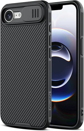 Miniatura 8 de Nillkin Funda para iPhone 16 con cubierta deslizante para cámara, [protección mejorada de lente de cámara] Funda protectora delgada a prueba