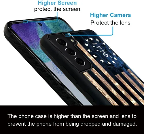 Miniatura 4 de DAIZAG Funda compatible con Samsung Galaxy S22, protección completa, a prueba de golpes, antiarañazos, funda de poliuretano termoplástico