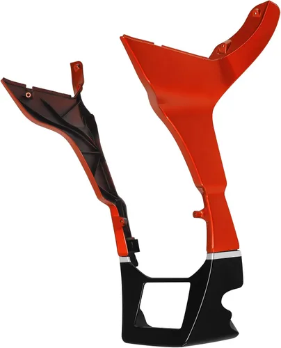 Miniatura 30 de HR3 Cubierta de alerón de carenado de whisky ámbar compatible con modelos Harley Road Glide FLTRX FLTRXS FLTRXST FLTRXSE 2017-2023 Perla de sal