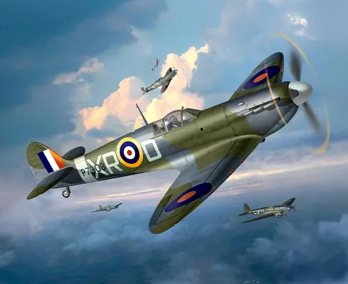 Miniatura 10 de Revell Spitfire Mk.II Kit de modelos, escala 1: 48