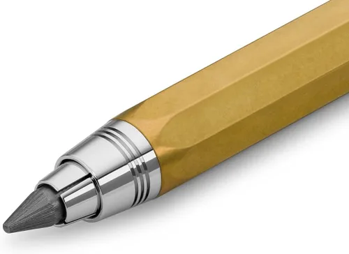 Miniatura 2 de Kaweco SKETCH UP - Lápiz de embrague de 5,6 mm 5B de latón con recarga de mina I Lápiz de 10,5 cm