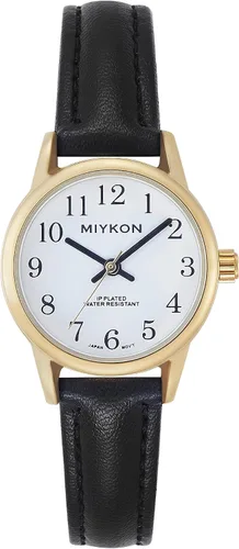Miniatura 11 de Miykon Dainty Minimalist Dress Watches for Women – Small Easy Reader Analog Watch with Genuine Leather Strap and Second Hand – Japanese Quartz