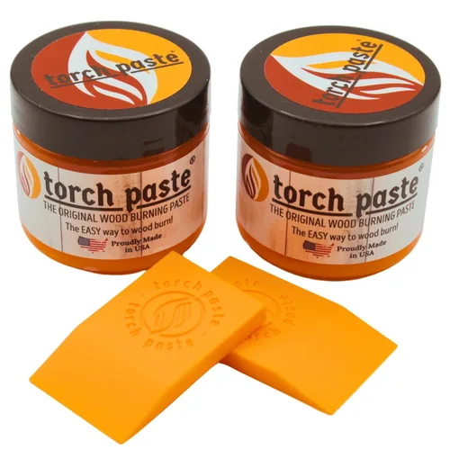Miniatura 8 de Torch Paste - La pasta original para quemar madera Fabricada en EE. UU. Pasta no tóxica activada por calor para manualidades y grabado