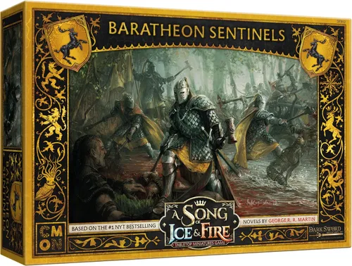 Una canción de hielo y fuego Juego de mesa en miniaturas Unidad de centinelas de Baratheon | Juego de estrategia para adolescentes y adultos | A