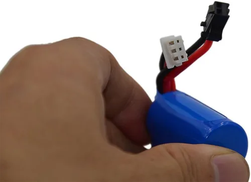 Miniatura 6 de Blomiky 2 baterías de león de 7.4 V 600 mAh 4.44 Wh con enchufe SM-2P negro de 2 pines adecuado para Skytech TKKJ Blue Boat H100 H102 H106 y H120 RC