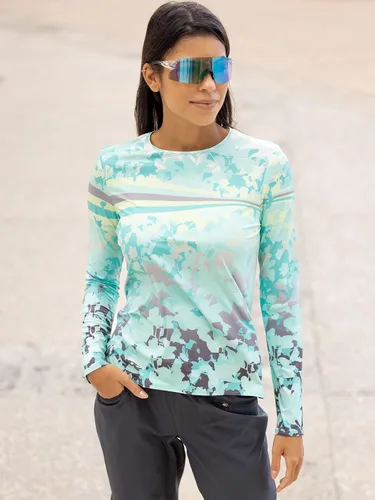 Miniatura 3 de Terry Soleil - Camiseta de ciclismo para mujer, manga larga, ajuste relajado, UPF 50+, para mujer, tallas regulares y grandes