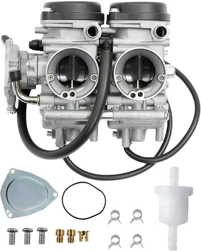 Carburador de reemplazo compatible con Yamaha Raptor 660 660R YFM660 YFM 660R ATV Quad Carb 2001 2002 2003 2004 2005 Reemplaza 5LP-14900-00-00