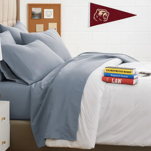 Miniatura 46 de Southshore Fine Living, Inc. Juego de sábanas de 6 piezas tamaño King, sábanas de bolsillo extra profundo de 21 pulgadas King, sábana encimera