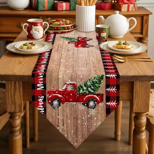Miniatura 5 de Camino de mesa de camión para el día de San Valentín de 36 pulgadas de largo, antideslizantes, para mesa de comedor, diseño de corazón de amor