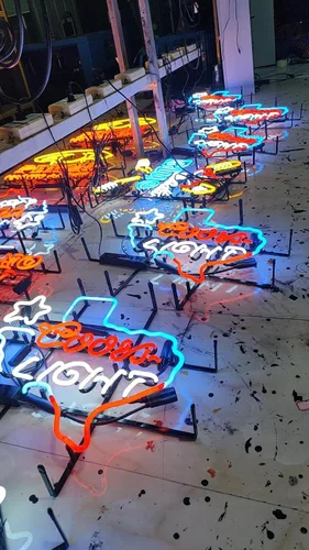 Miniatura 4 de Letreros de neón para bar de cerveza, club, dormitorio, modelo triglicérido de vidrio de neón para oficina, hotel, pub, cafetería, luces de pared
