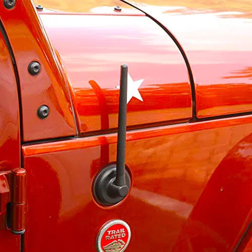 Miniatura 4 de BASIKER Antena para Jeep Gladiator Willys Mojave 2007-2024 2025 2026, accesorios para Jeep Gladiator, 13 pulgadas en espiral Jeep Gladiator Willys