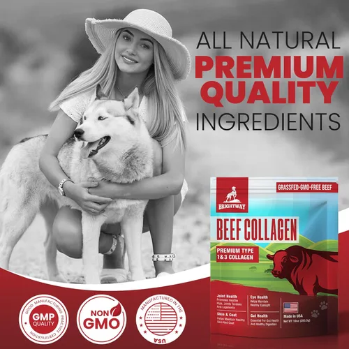 Miniatura 5 de Colágeno alimentado con pasto para perros, apoya la salud de la piel y el pelaje, la cadera, el cuidado de las articulaciones y el soporte