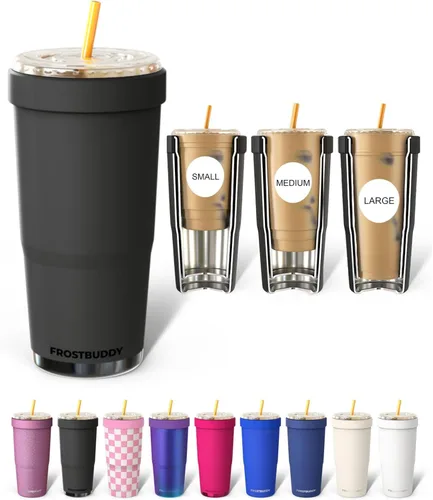 Miniatura 44 de Frost Buddy Togo Buddy 30oz Stainless Steel Vacuum Insulated Tumbler To Go Coffee Cup – Iced Coffee Sleeve, Travel Mug, Thermal Cup for Hot & Cold
