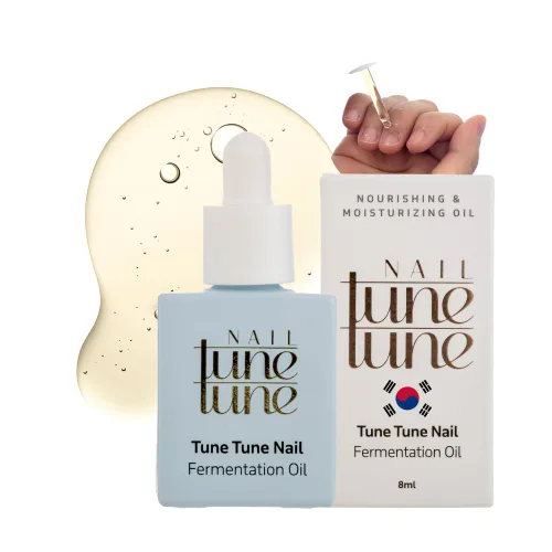 TuneTune - Aceite para cutículas de 0.3 fl oz | Aceite de uñas coreano fermentado para uñas y cutículas | Aceite hidratante para cutículas secas |