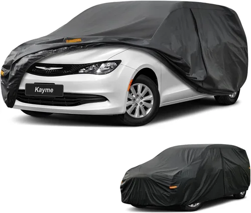 Miniatura 92 de Kayme - Cubierta completa impermeable de 7 capas para Honda Civic Sedán/Coupé (1991-2024), apta para todo clima, protección p/exteriores contra