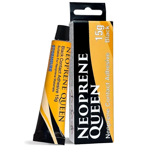 Adhesivo de reparación de neopreno Queen (0.53 oz) – Adhesivo de contacto de unión rápida para reparaciones de neopreno rápidas y duraderas