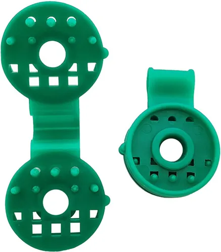 Miniatura 8 de 200 piezas de agarre de bloqueo de tela de sombra, clips de lona, clips de plástico para sombra, clip de malla para jardín, red de sombra para Negro