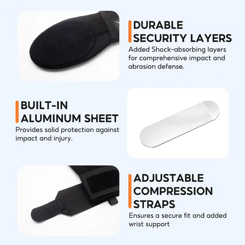 Miniatura 3 de Guante deslizante para jóvenes y adultos, guante de béisbol y sóftbol para protección de la mano, accesorio Drippy Drip diseño ambidiestro Negro