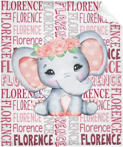 Miniatura 14 de Manta personalizada con nombre de bebé con diseño de mariposa, franela suave, mullida y cálida, manta ligera para sofá, cama, oficina, campamento