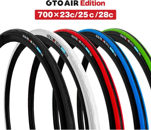 Miniatura 8 de Neumático para Bicicleta de Carretera GORIX 700×23C 25c 28C 32c 35c para Ciclismo (Gtoair)