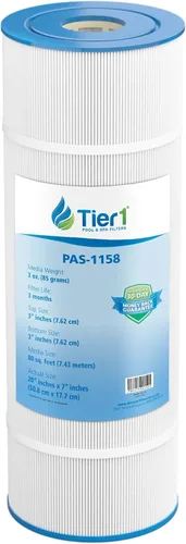 Tier1 Cartucho de filtro para piscina y spa | Reemplazo para Pentair Clean & Clear Plus 320, CCP320, Pleatco PCC80, Unicel C-7470 y más | Medios de