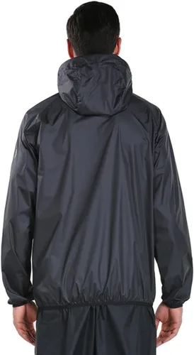 Miniatura 3 de Red Plume Chaqueta de sauna para hombre, sudadera deportiva al aire libre, sudadera con capucha y cremallera para hombre, chaqueta de manga larga