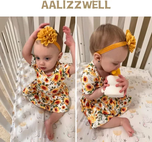 Miniatura 3 de Aalizzwell Vestido tipo body para bebé recién nacido