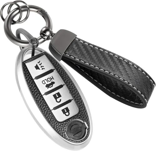 Miniatura 23 de Funda para llavero Buick con llavero de cuerda trenzada de metal, funda suave mejorada para Avenir Envision Encore Chevy Suburban Tahoe GMC Yukon
