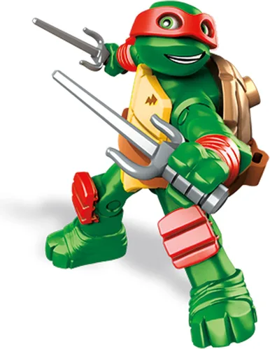 Miniatura 6 de Mega Bloks Teenange Mutant Ninja Turtles Raph Balancín Stunt Building Playset
