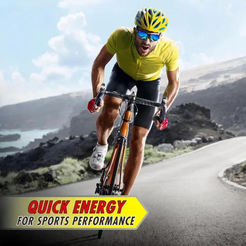 Miniatura 8 de Extreme Sport Beans® - Gomitas energizantes para ejercicio con cafeína, electrolitos y vitaminas, por Jelly Belly - Sabor a cereza, caja de 24