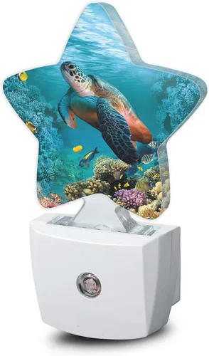 Miniatura 17 de Luces nocturnas con notas de arco iris, lámpara de pared enchufable, sensor inteligente del atardecer al amanecer para decoración del hogar
