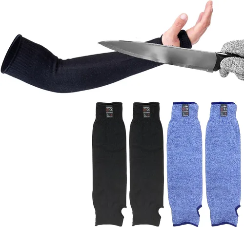 Miniatura 4 de 2 pares de mangas protectoras para brazos, protectores de brazo resistentes al calor, antiabrasión, brazalete de seguridad